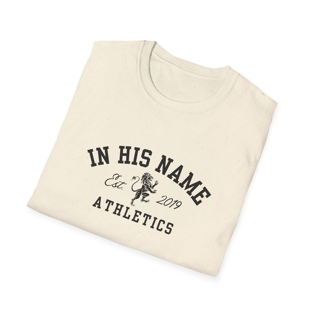 In His Name Athletics - Softstyle T-Shirt