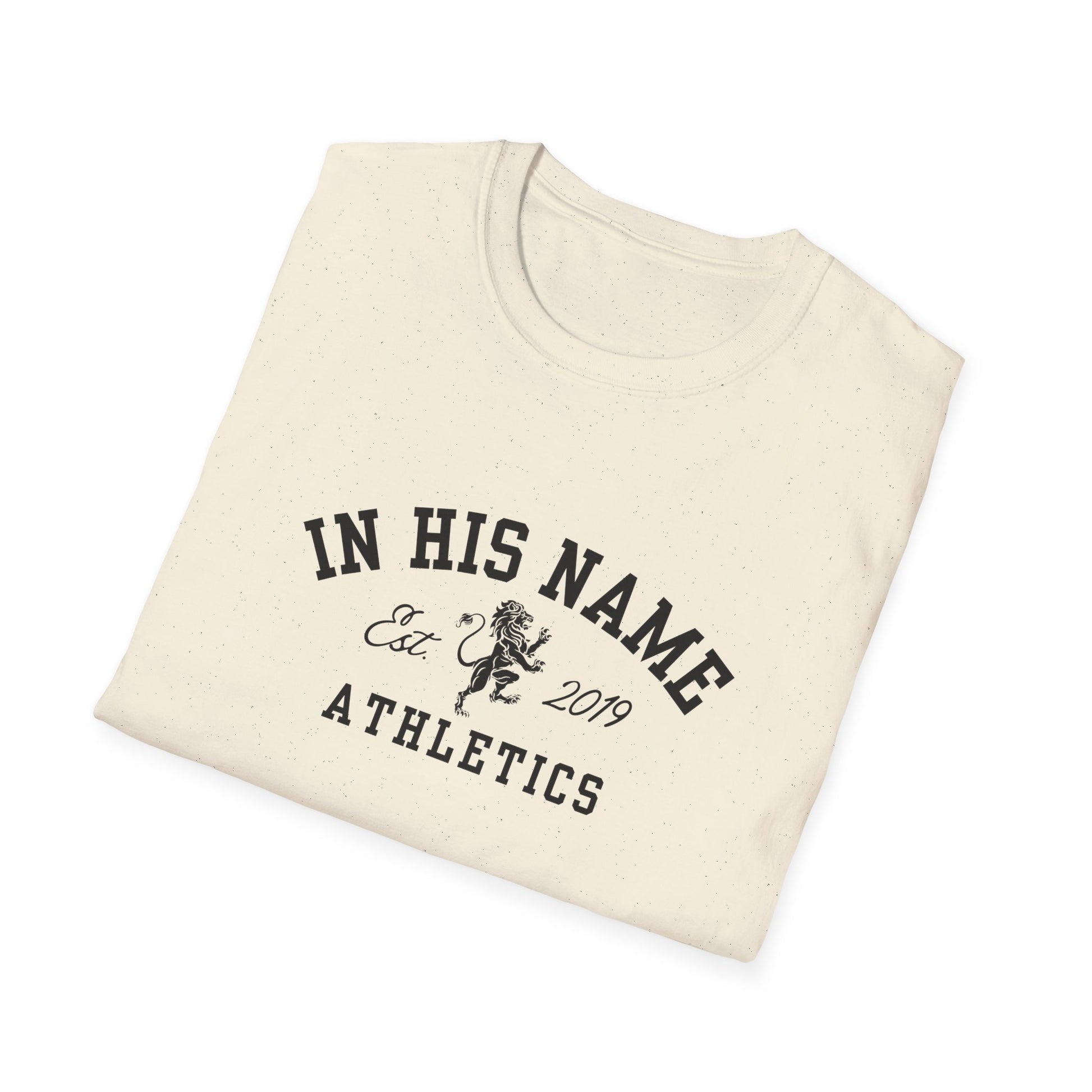 In His Name Athletics - Softstyle T-Shirt