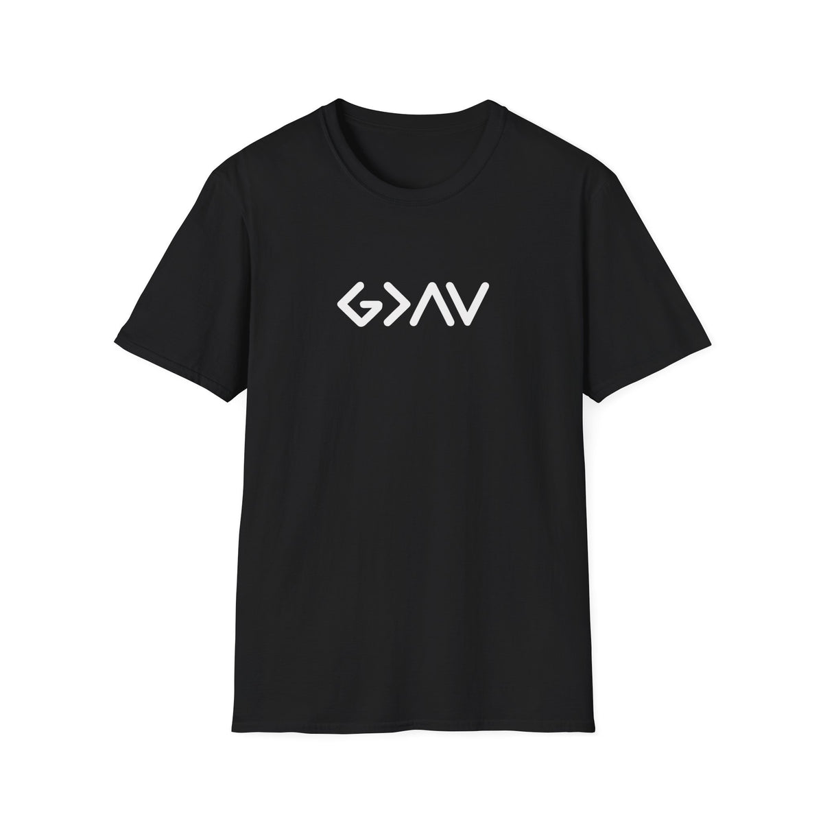 God is greater than the highs and lows - T-Shirt
