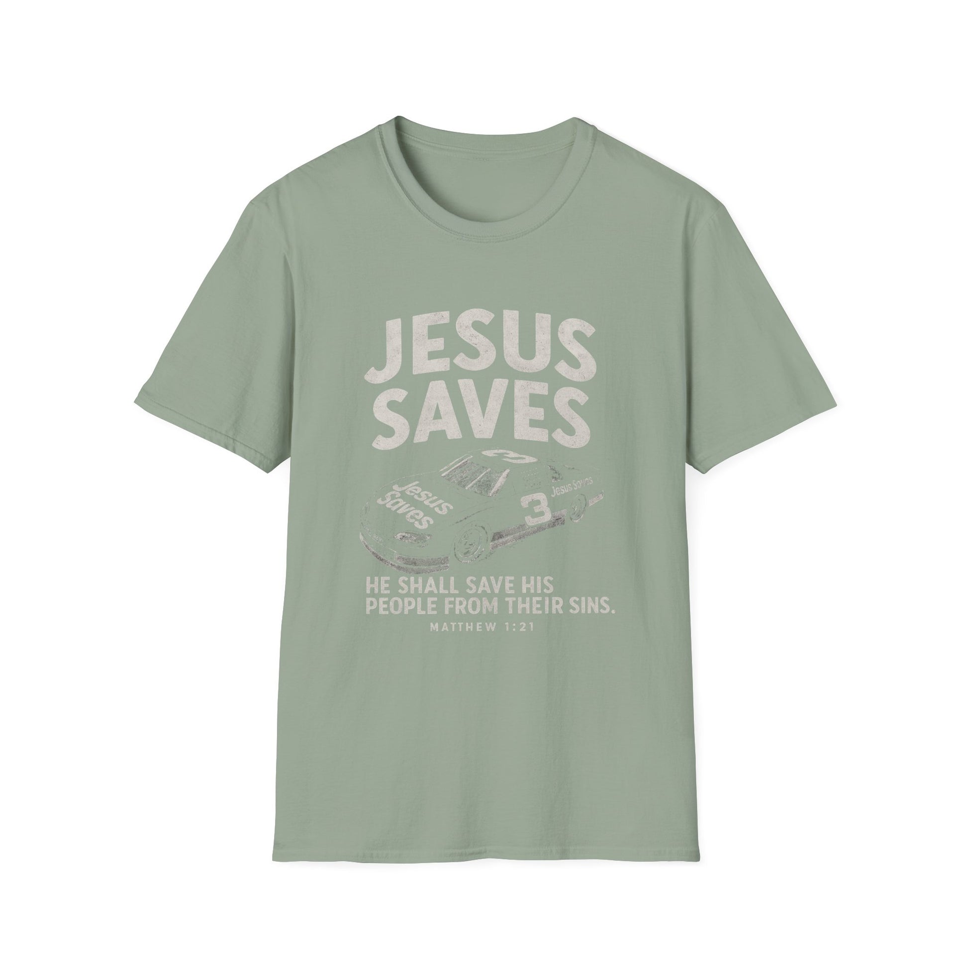 Jesus Saves Graphic - T-Shirt
