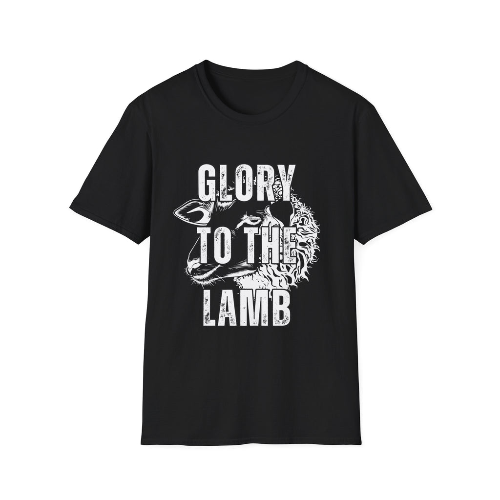 Glory to the Lamb - Softstyle T-Shirt