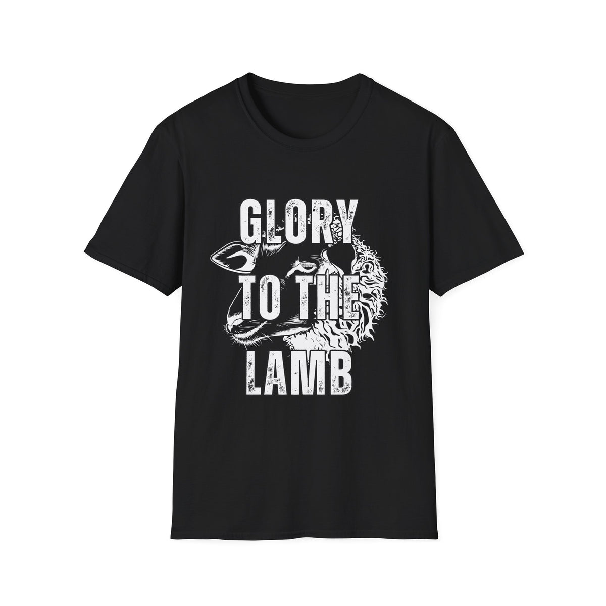 Glory to the Lamb - Softstyle T-Shirt