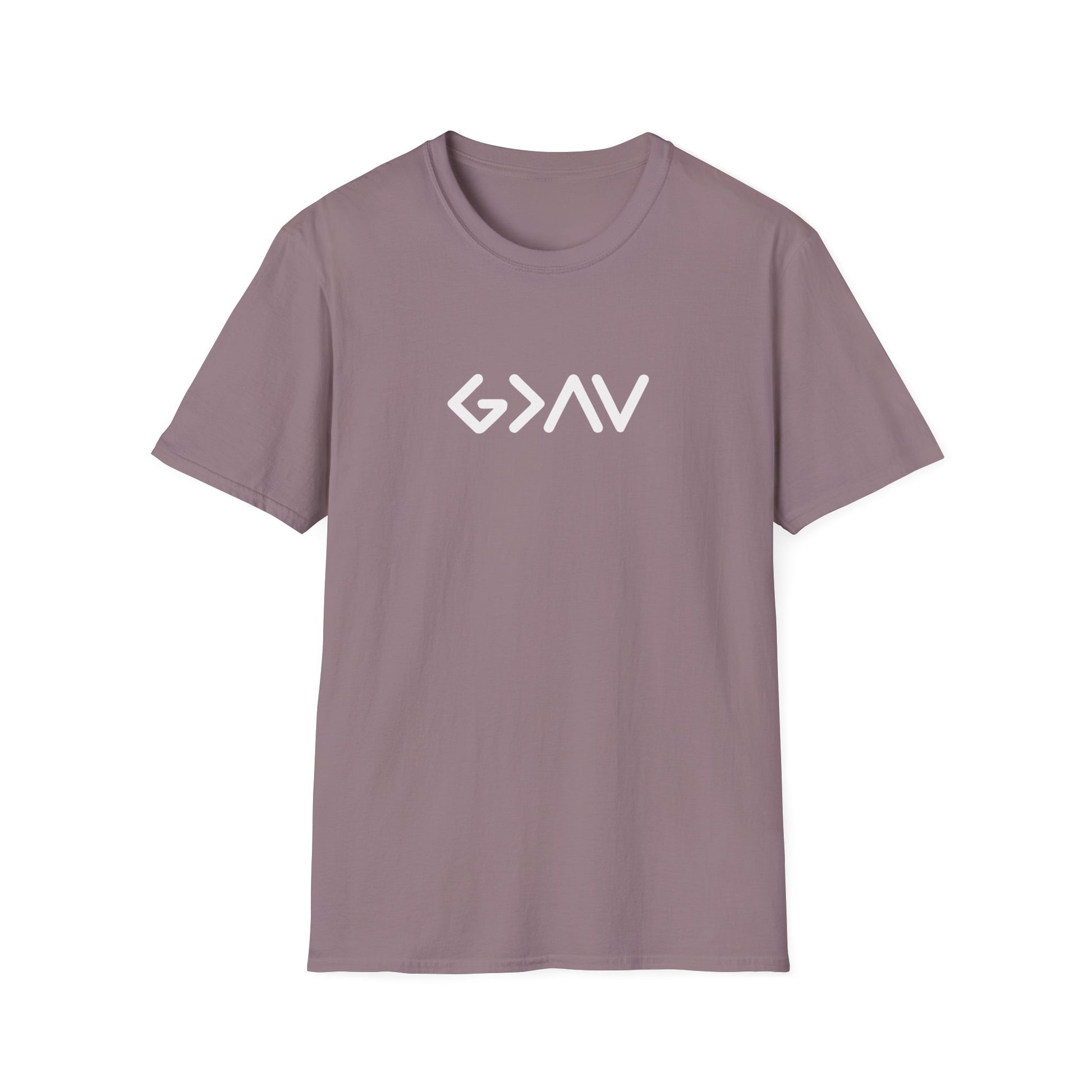 God is greater than the highs and lows - T-Shirt