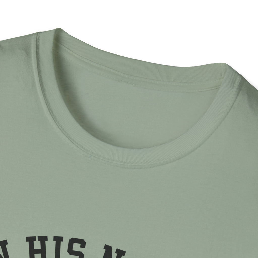 In His Name Athletics - Softstyle T-Shirt