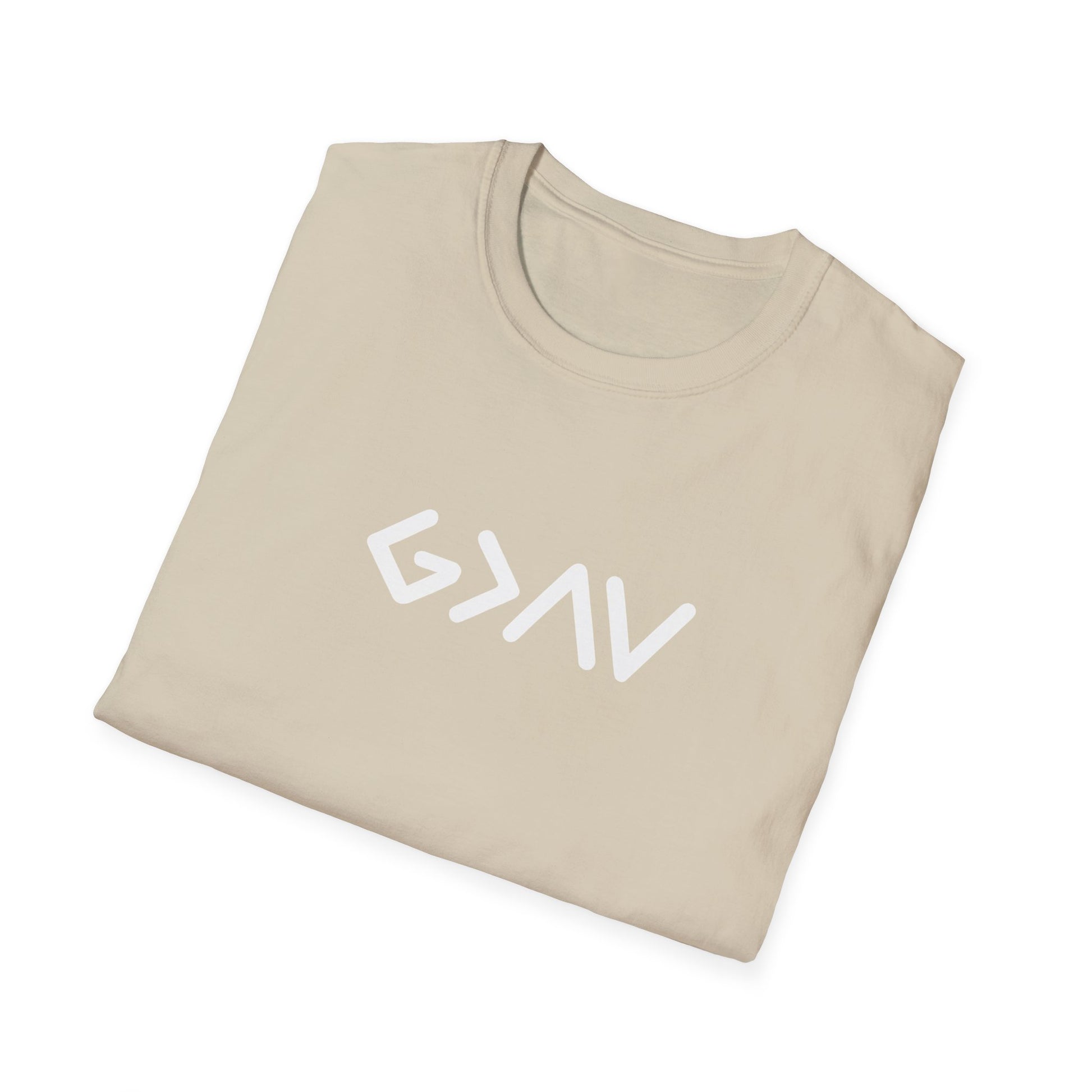 God is greater than the highs and lows - T-Shirt
