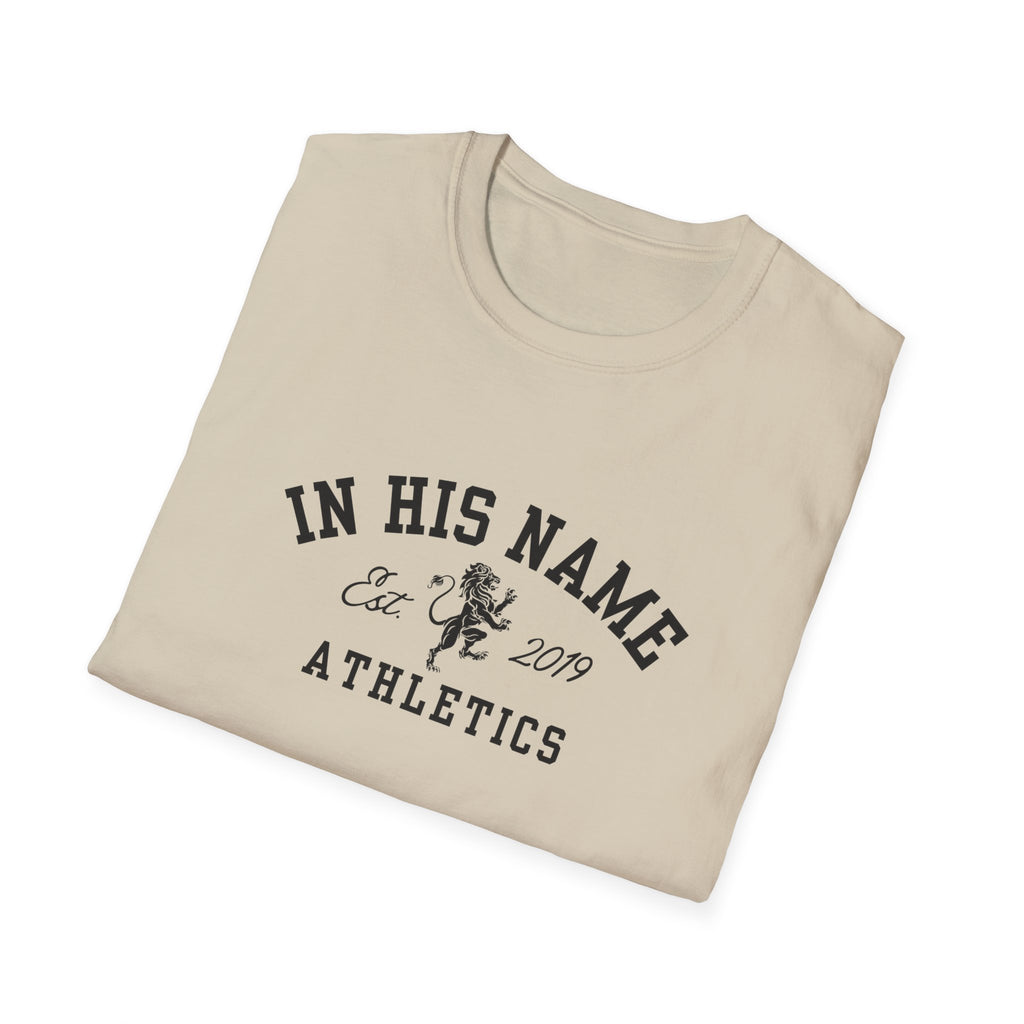 In His Name Athletics - Softstyle T-Shirt