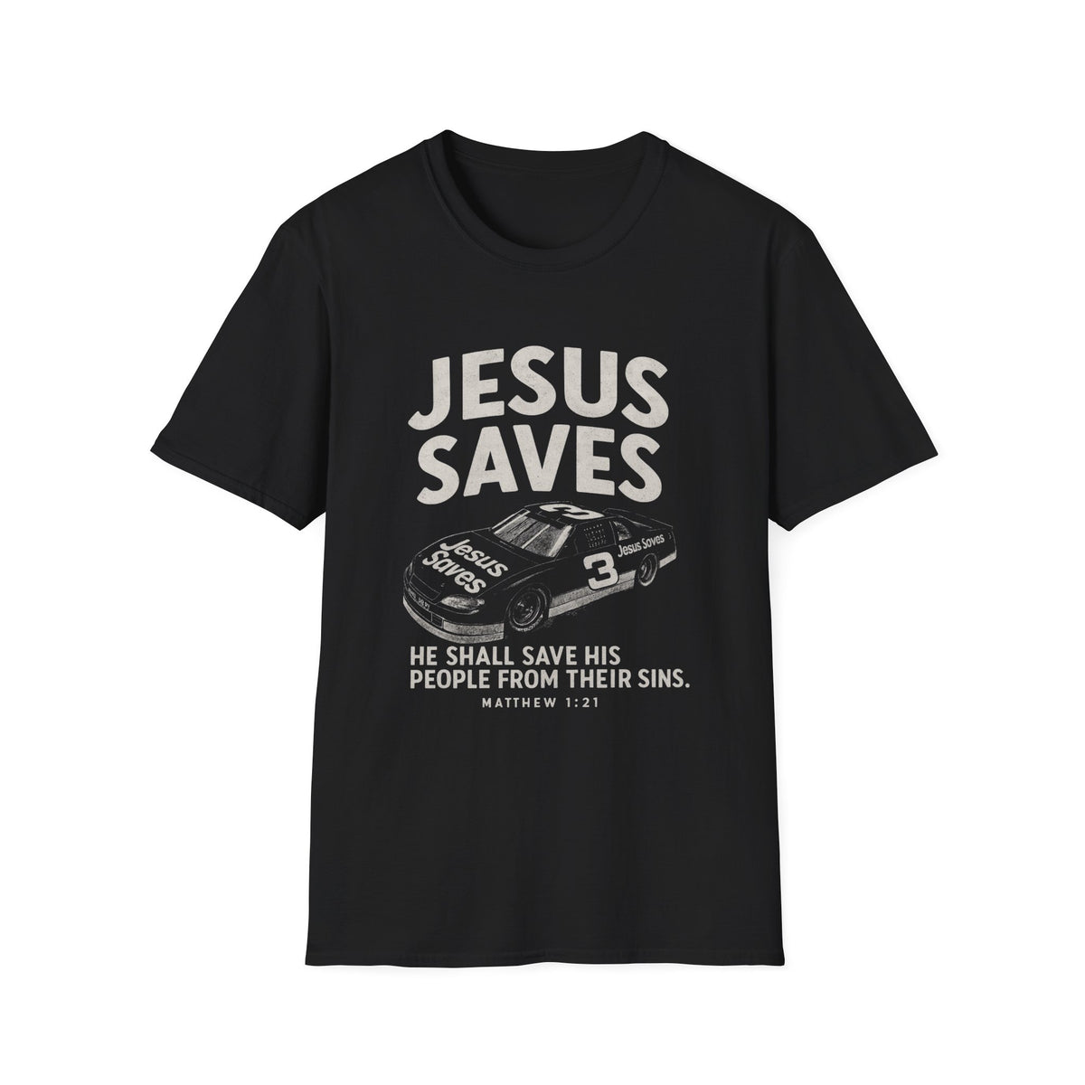Jesus Saves Graphic - T-Shirt