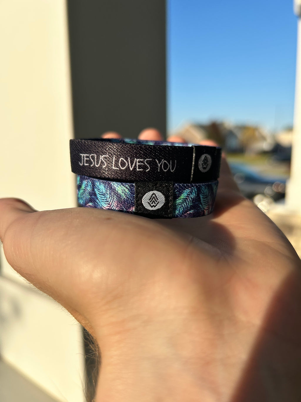 JESUS LOVES YOU | Reversible Bracelet - Christian Bracelets and Apparel - In His Name Company Products