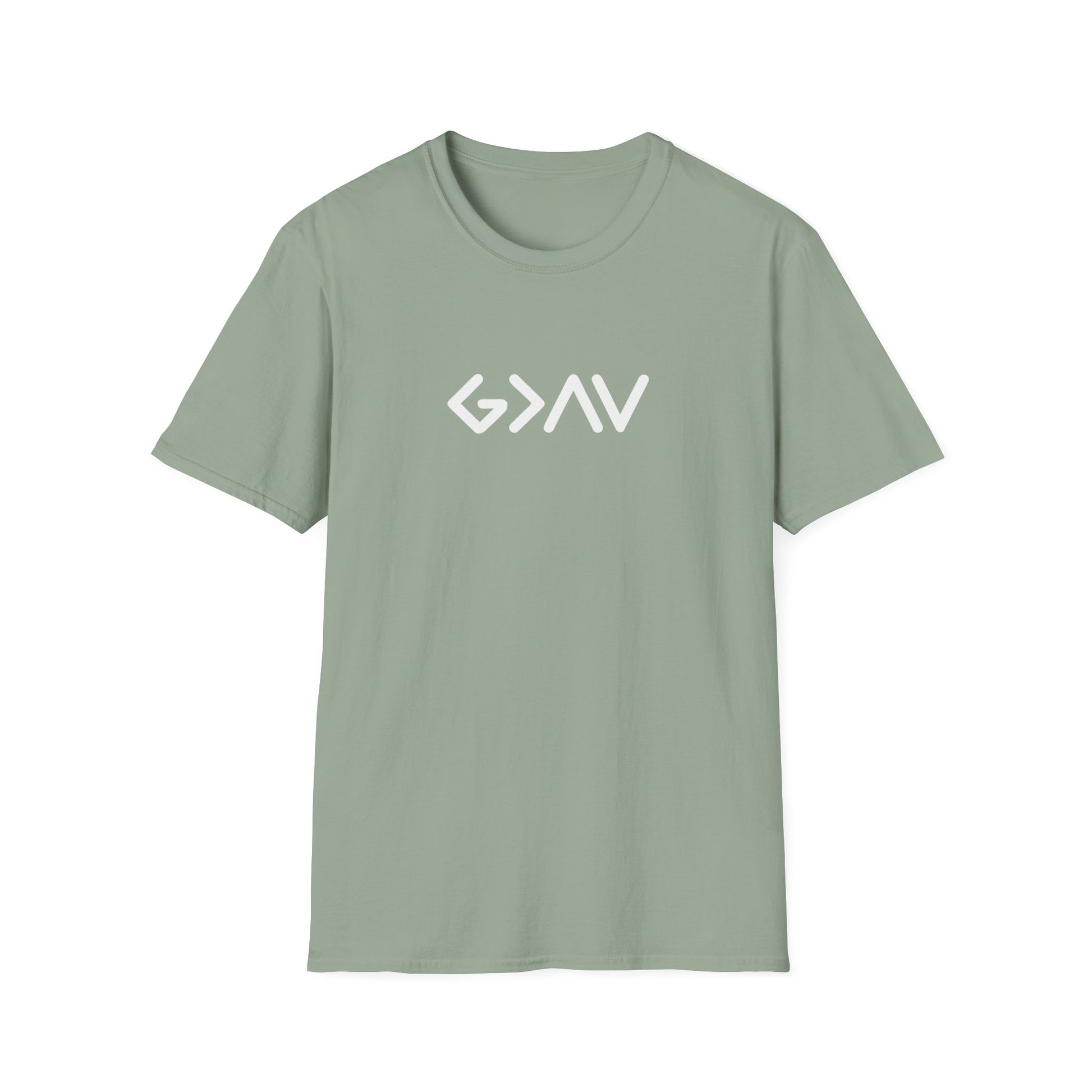 God is greater than the highs and lows - T-Shirt