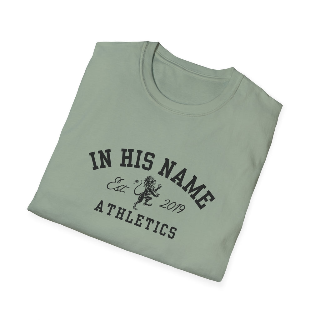 In His Name Athletics - Softstyle T-Shirt