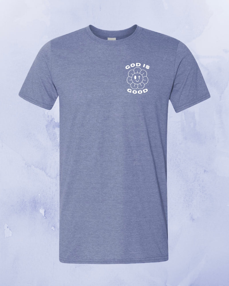 God is Good T-Shirt - Indigo