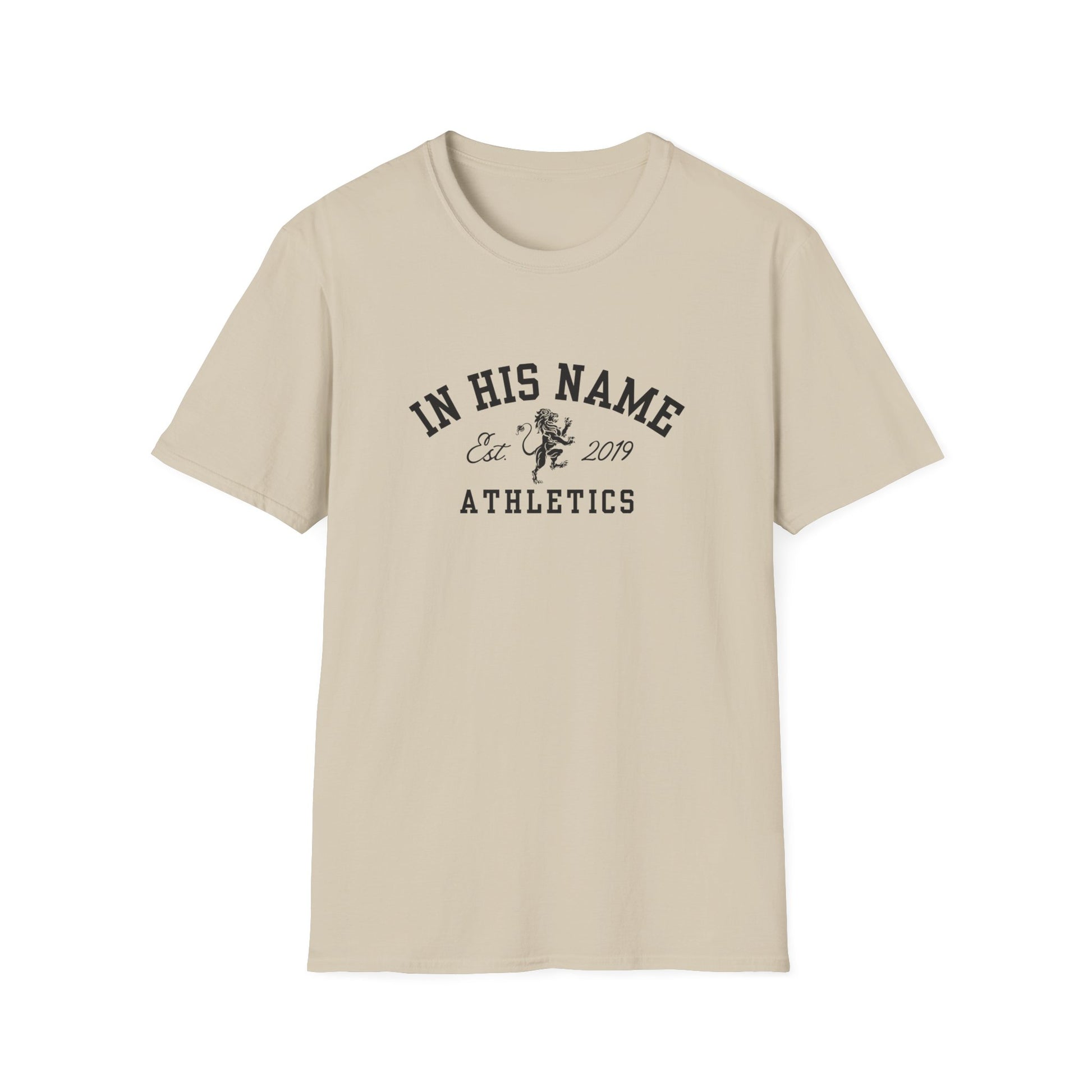 In His Name Athletics - Softstyle T-Shirt