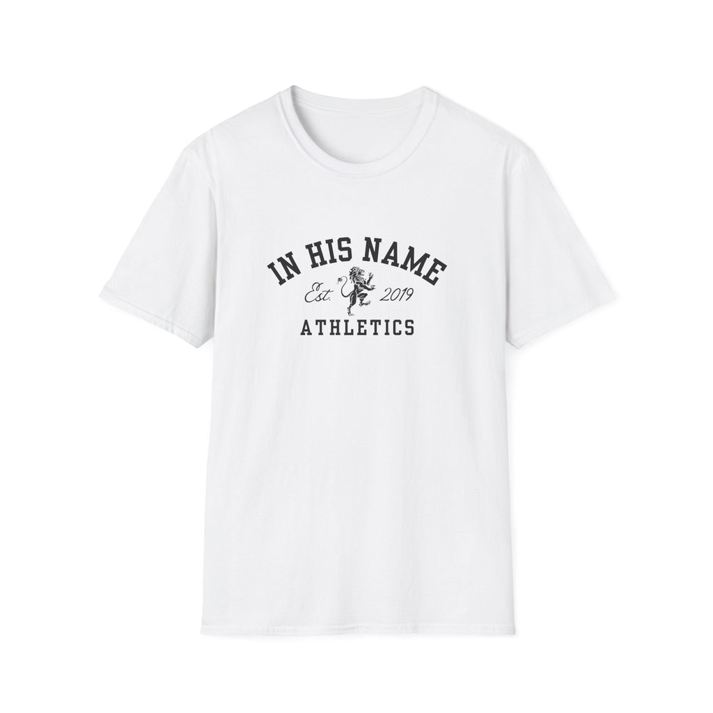 In His Name Athletics - Softstyle T-Shirt