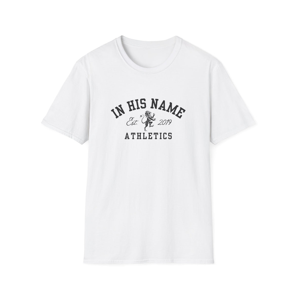 In His Name Athletics - Softstyle T-Shirt
