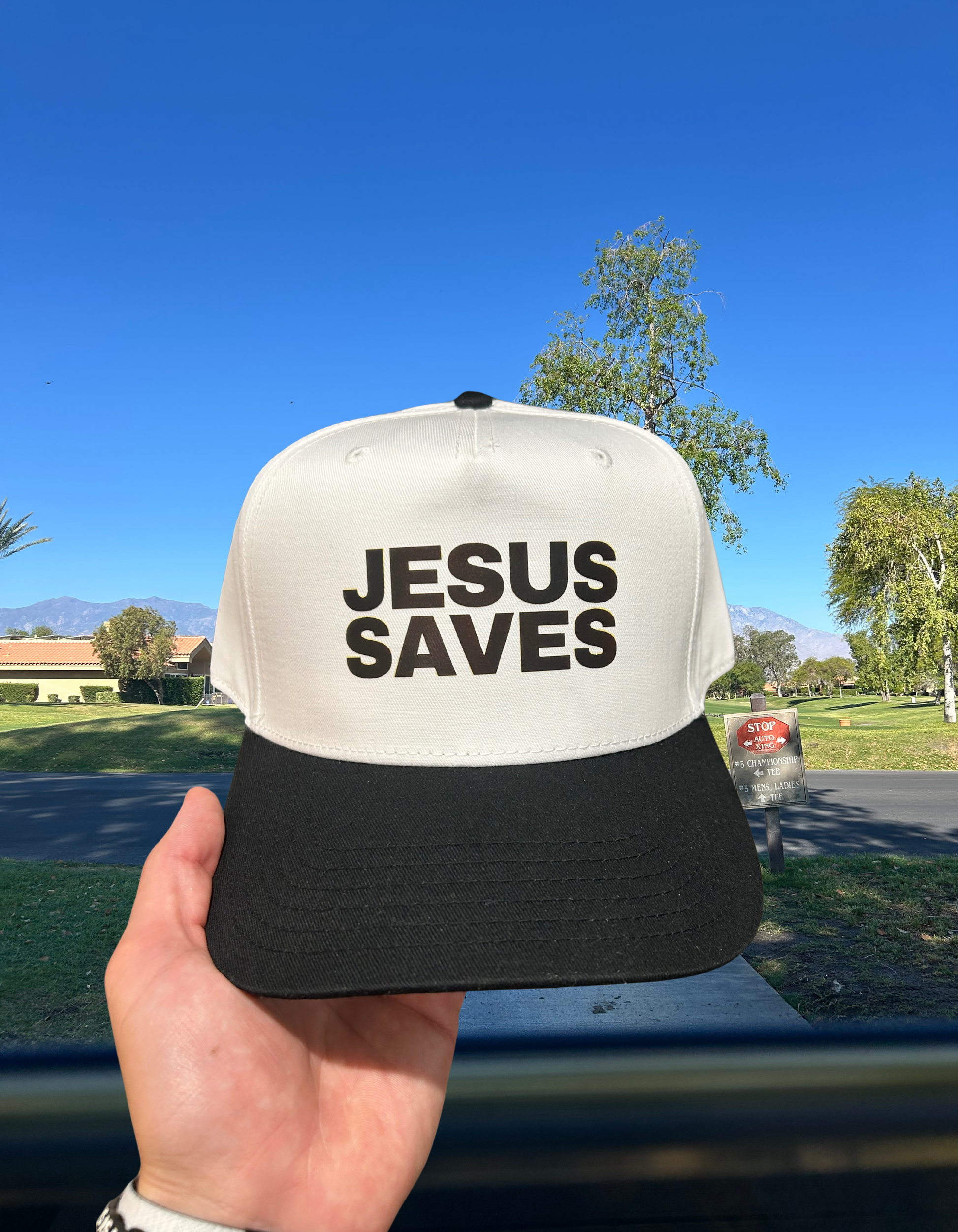 Jesus Saves Hat – Christian Snapback Hat | Bold Faith-Based Streetwear