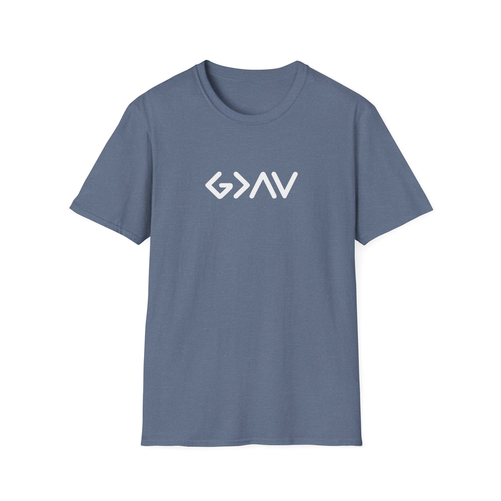 God is greater than the highs and lows - T-Shirt