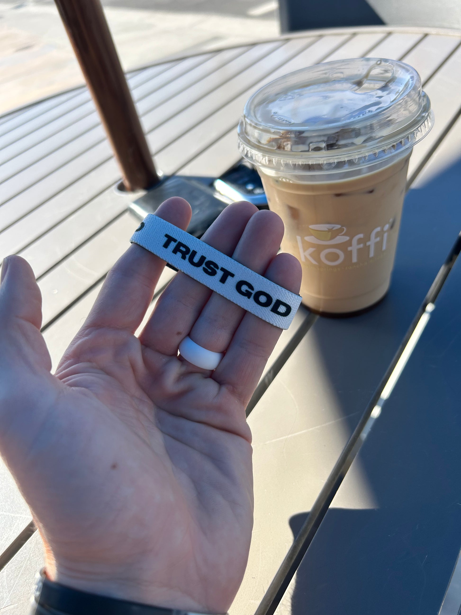 Trust God - Bible Verse Bracelet