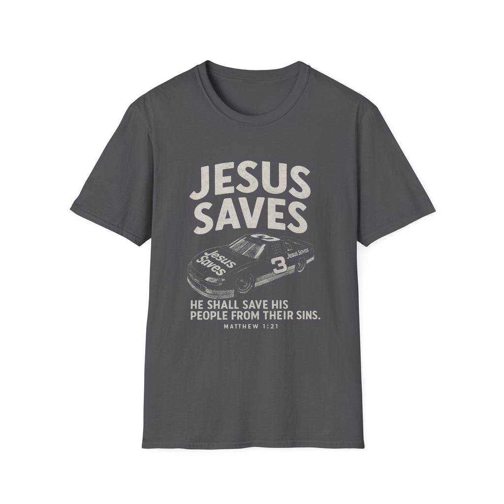 Jesus Saves Graphic - T-Shirt