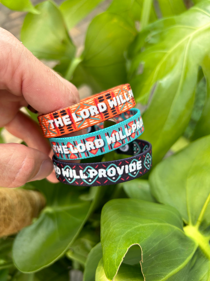 3-PACK | THE LORD WILL PROVIDE - Tribal Reversible Bracelets