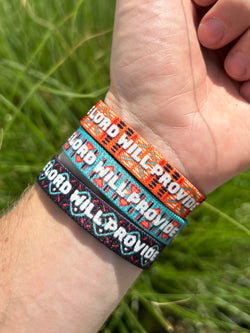 3-PACK | THE LORD WILL PROVIDE - Tribal Reversible Bracelets