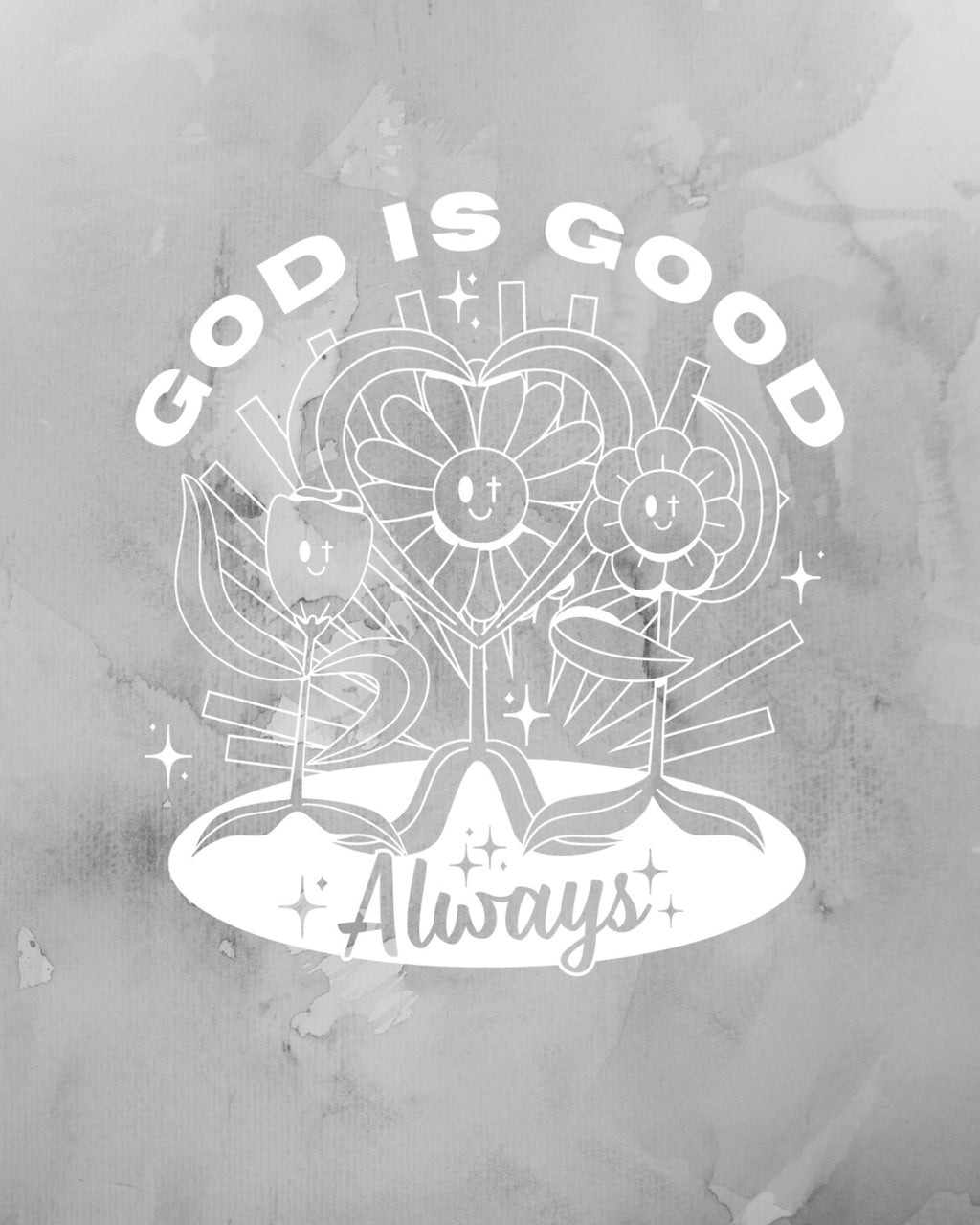 God is Good Hoodie - Black (FREE Mystery 10-Pack Included)($225 Value!) - Christian Bracelets and Apparel - In His Name Company Products