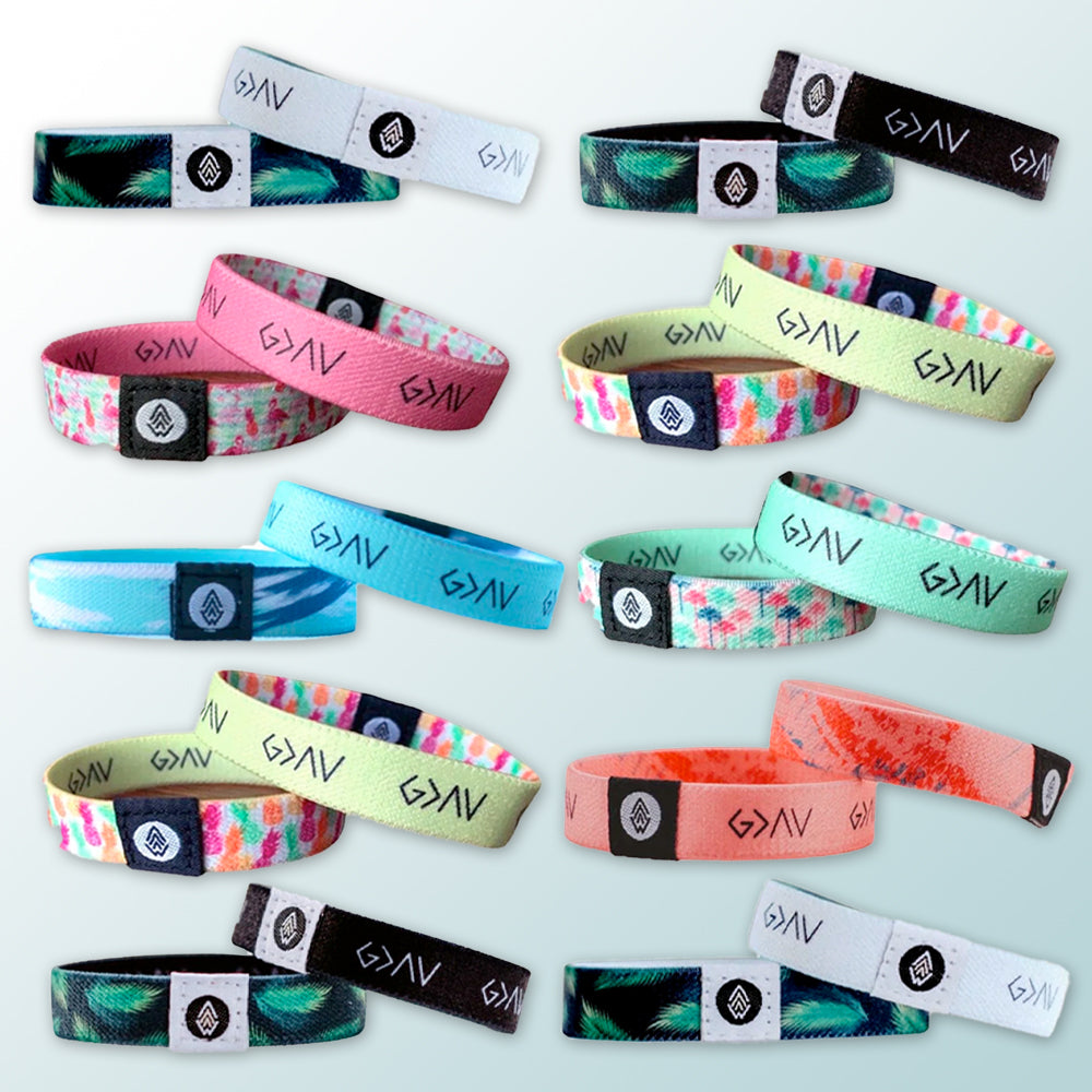 God is Greater 10-Pack Reversible Bracelets - Christian Bracelets and Apparel - In His Name Company Products