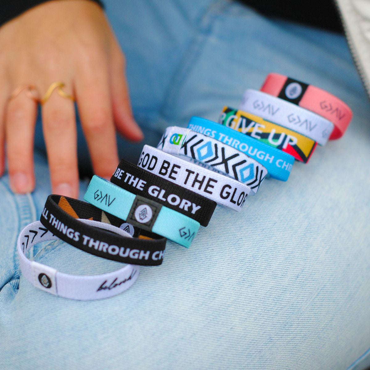 10-Pack Reversible Bracelets - Christian Bracelets and Apparel - In His Name Company Products