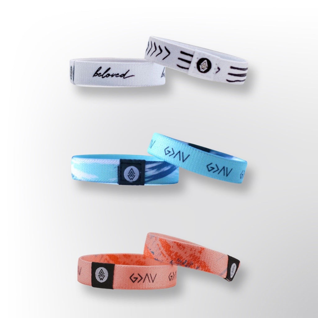 ADORED | 3-PACK Reversible Bracelets - Christian Bracelets and Apparel - In His Name Company Products