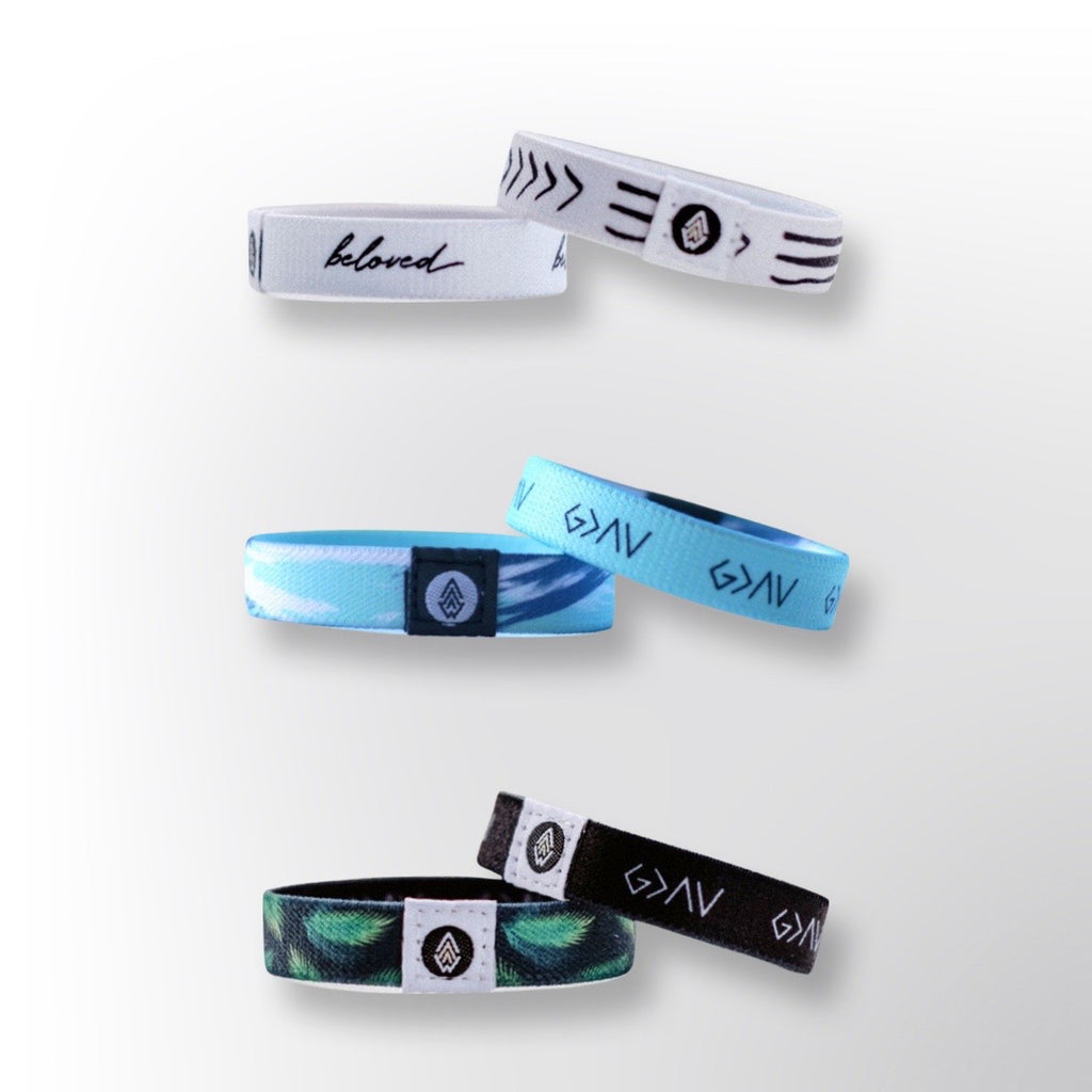 GOODNESS | 3-PACK Reversible Bracelets - Christian Bracelets and Apparel - In His Name Company Products