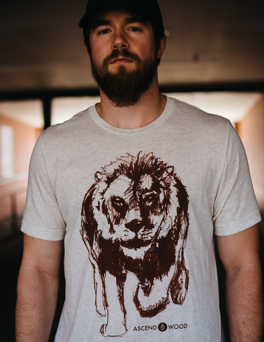 Bold Lion T-Shirt - Christian Bracelets and Apparel - In His Name Company Products