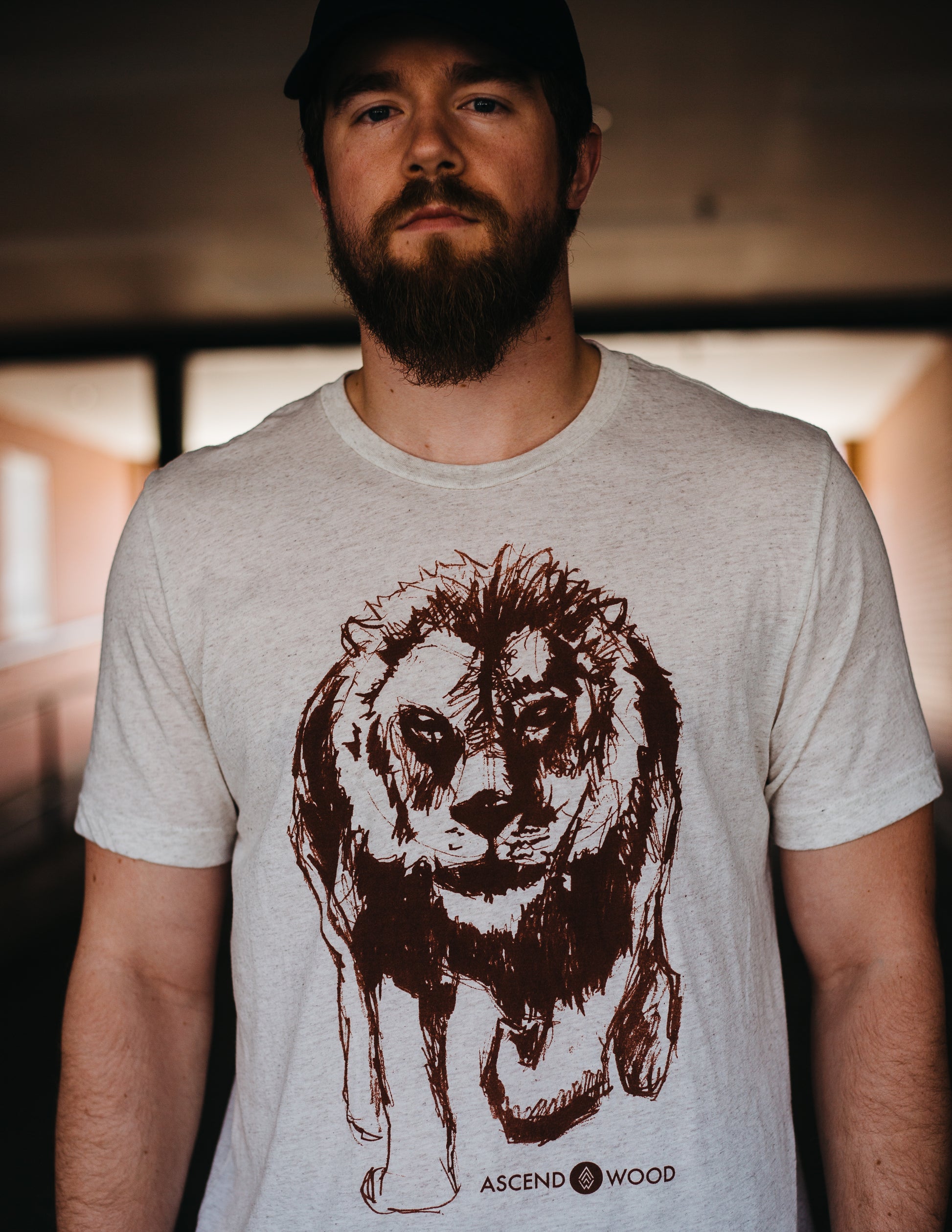 Bold Lion T-Shirt - Christian Bracelets and Apparel - In His Name Company Products