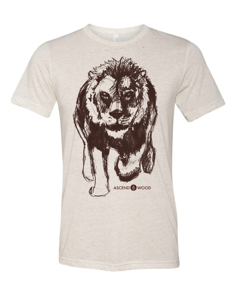 Bold Lion T-Shirt - Christian Bracelets and Apparel - In His Name Company Products