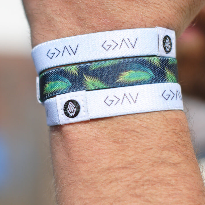 God is Greater 10-Pack Reversible Bracelets - Christian Bracelets and Apparel - In His Name Company Products
