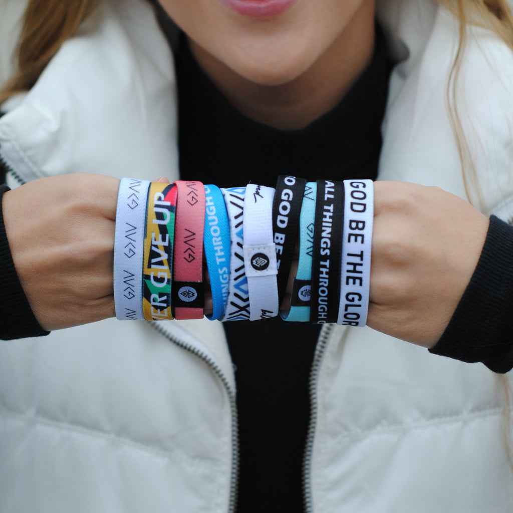 10-Pack Reversible Bracelets - Christian Bracelets and Apparel - In His Name Company Products