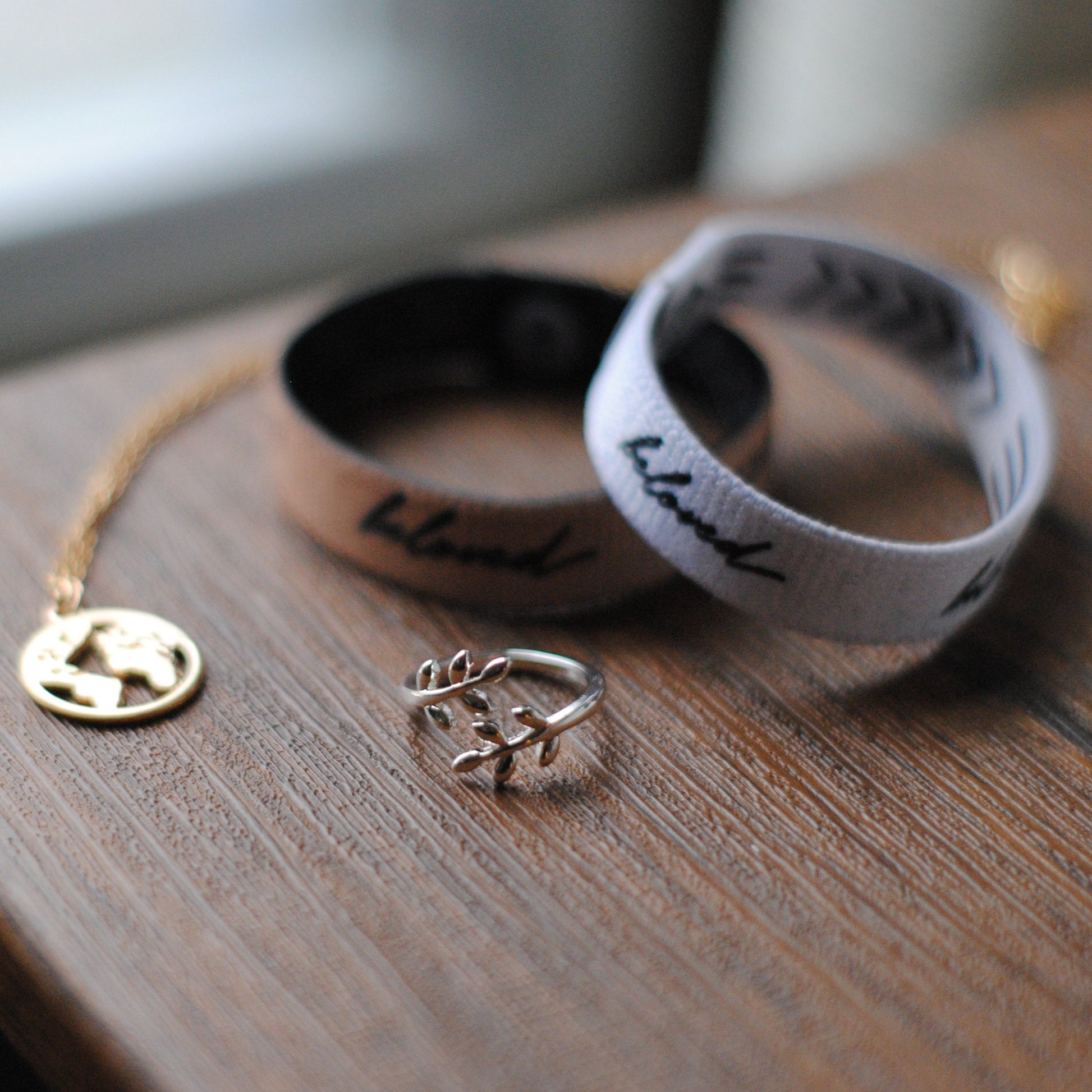 Variety Jewelry Bundle | [1 Necklace + 1 Ring + 2 Bracelets] - Christian Bracelets and Apparel - In His Name Company Products