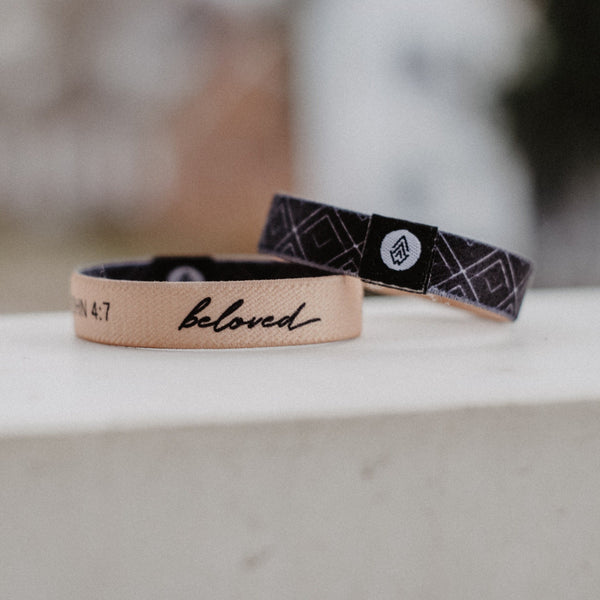 BELOVED | 3-PACK Reversible Bracelets - Christian Apparel and Accessories - Ascend Wood Products