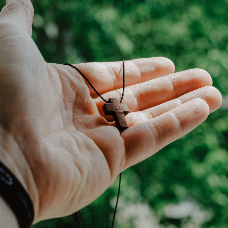 Wooden Cross Necklace - Christian Apparel and Accessories - Ascend Wood Products