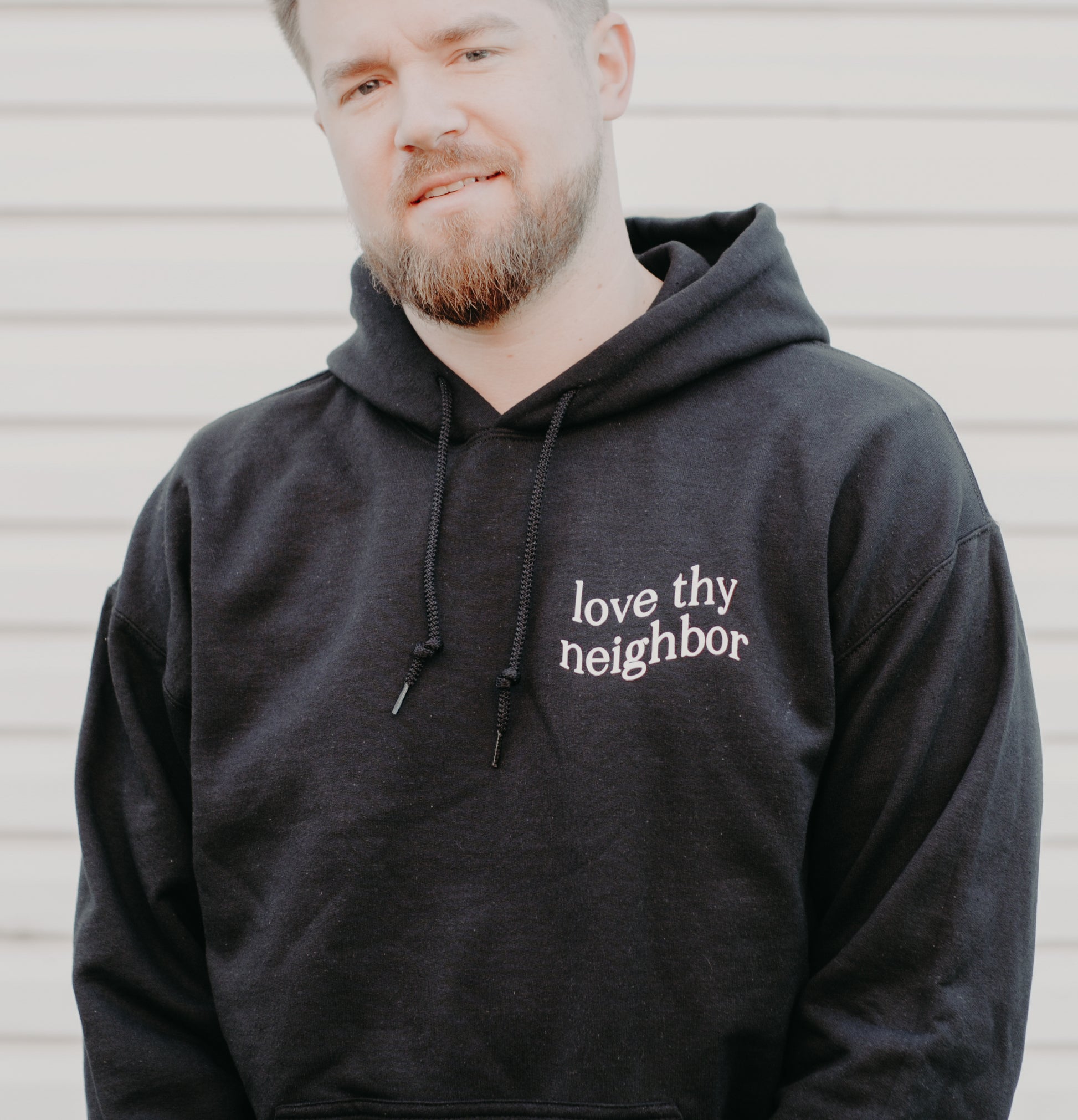 Love Thy Neighbor Hoodie - (FREE Mystery 10-Pack Included) ($225 Value!) - Christian Bracelets and Apparel - In His Name Company Products