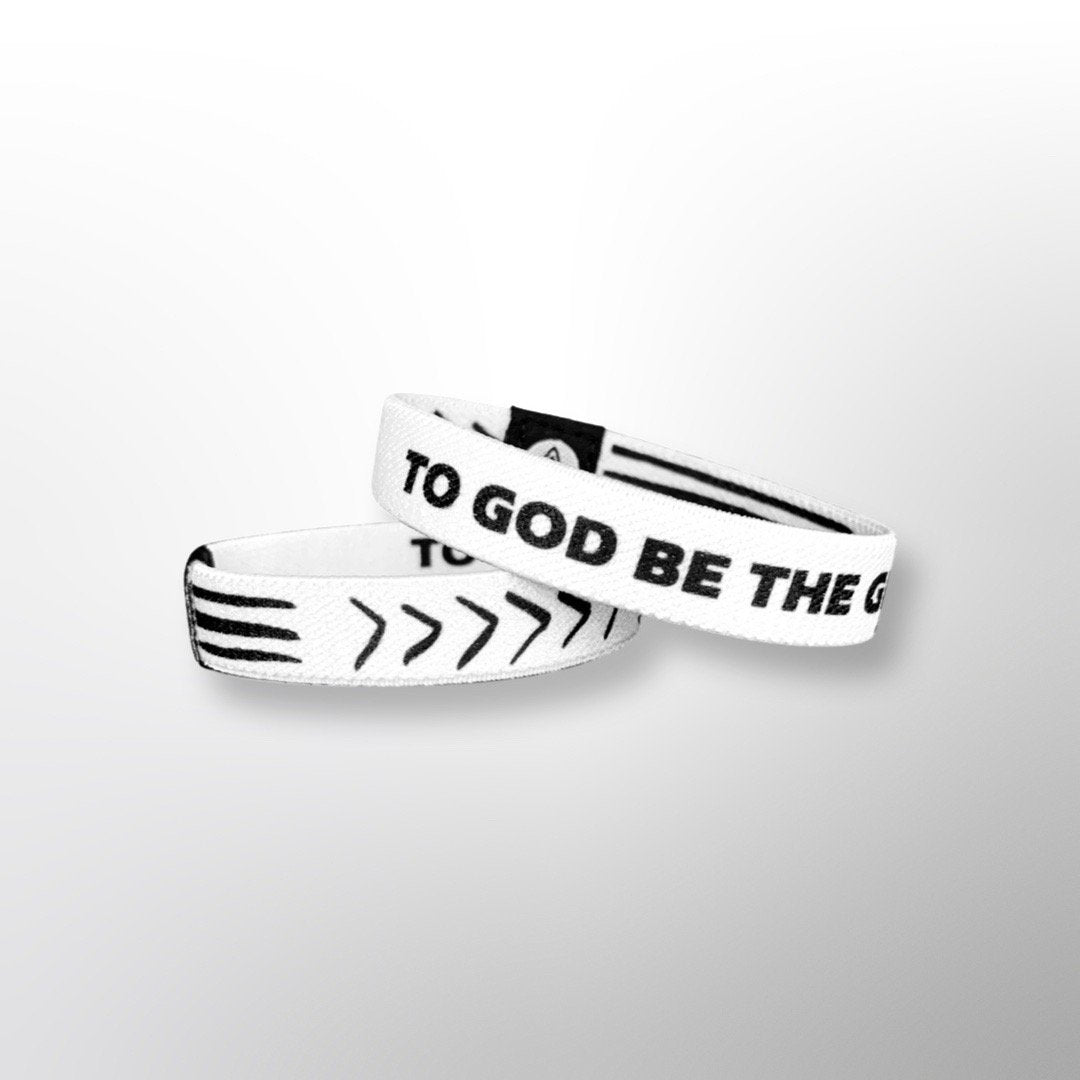 3-PACK | To God Be The Glory Bracelets - Christian Bracelets and Apparel - In His Name Company Products
