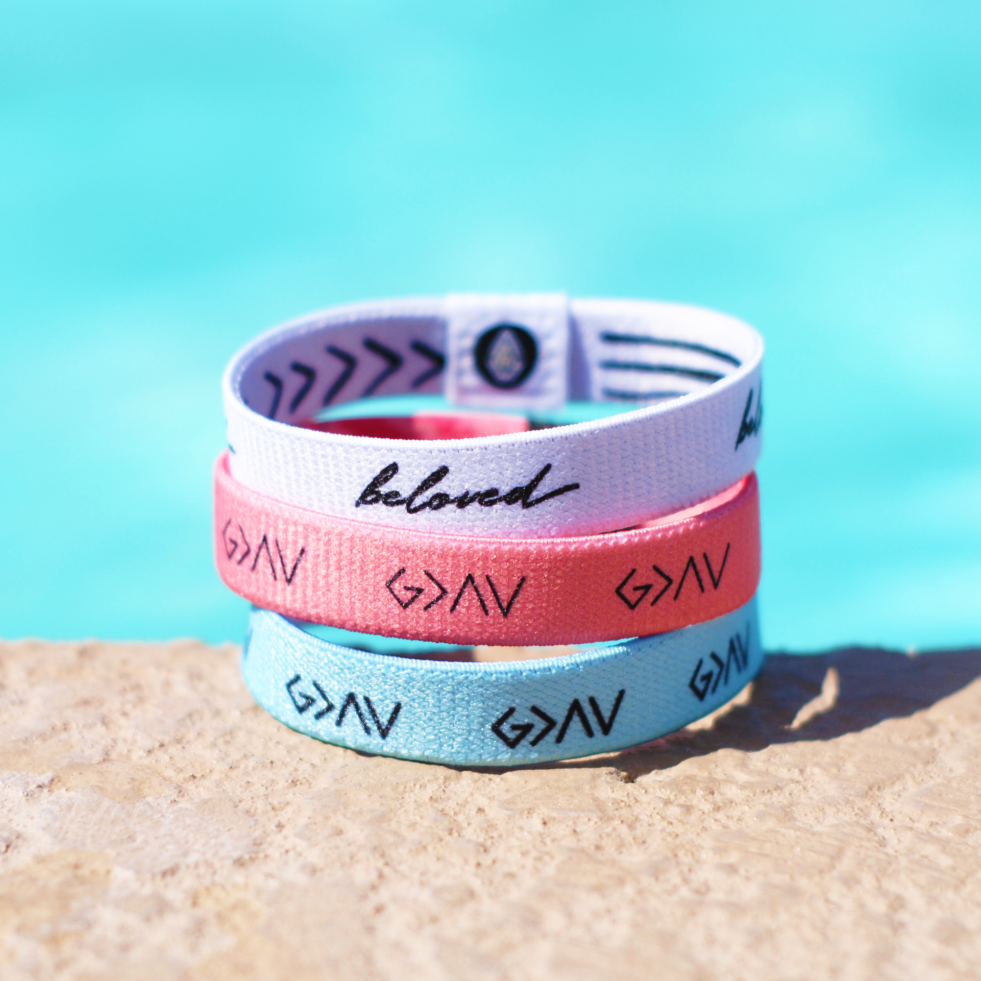 ADORED | 3-PACK Reversible Bracelets - Christian Bracelets and Apparel - In His Name Company Products