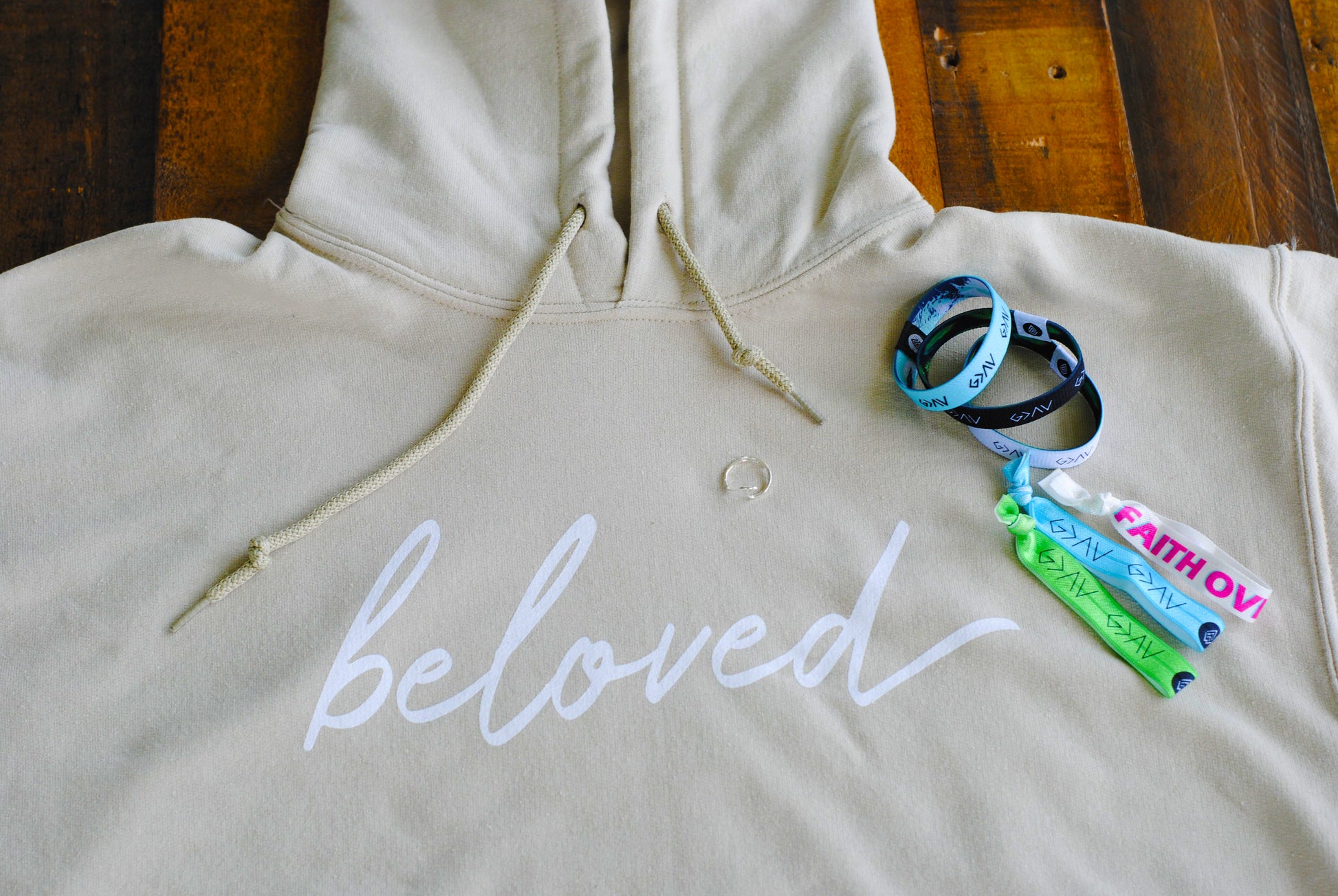 Hoodie Bundle | Hoodie + 5-Pack Reversible ($150 Value) - Christian Bracelets and Apparel - In His Name Company Products