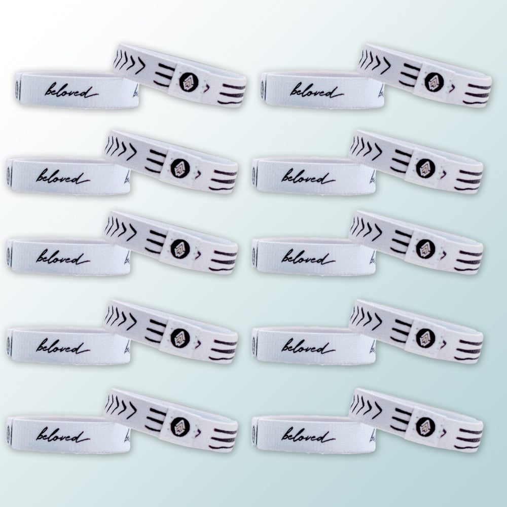 Beloved 10-Pack Reversible Bracelets - Christian Bracelets and Apparel - In His Name Company Products