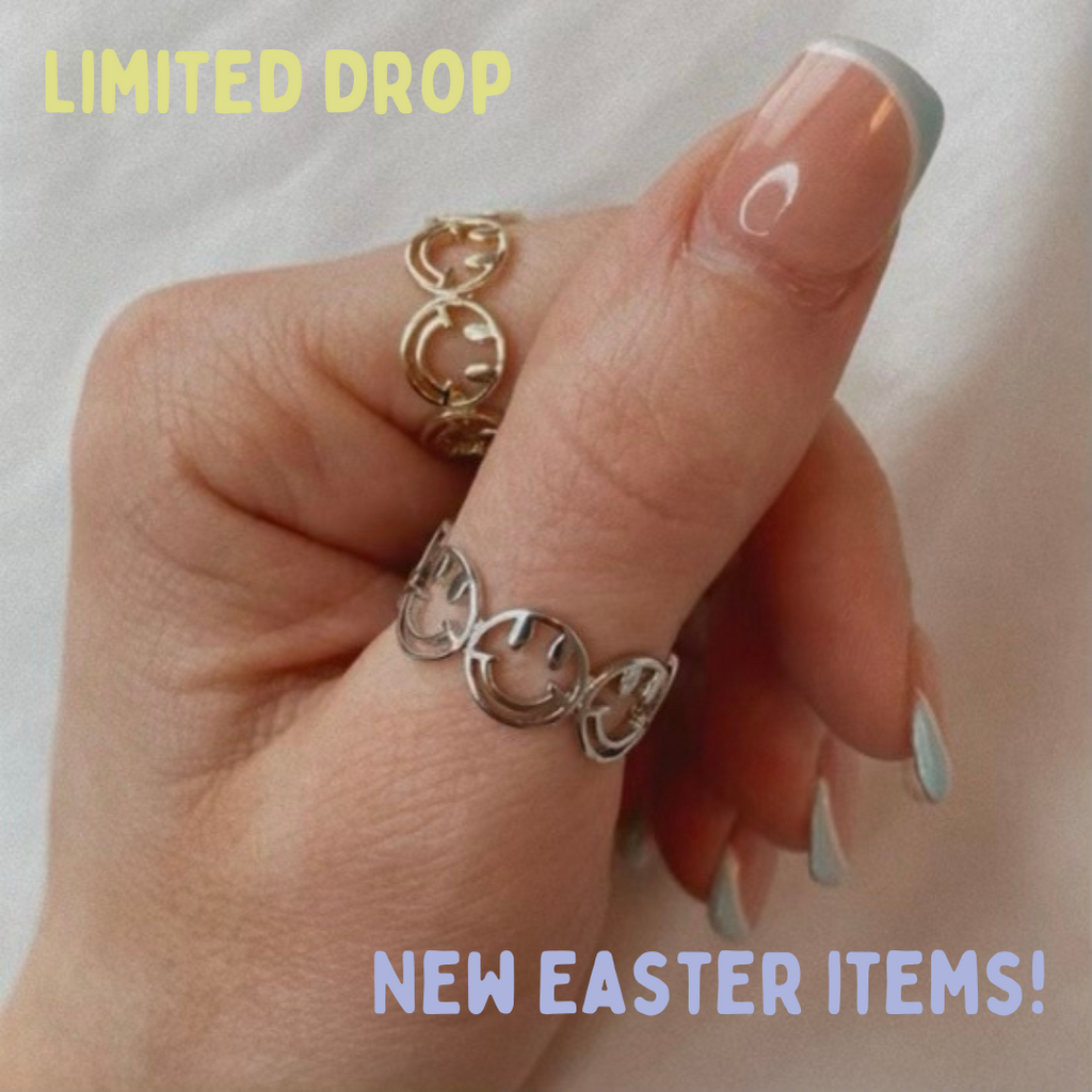 NEW* SMILEY RINGS - LIMITED DROP [50% OFF] - Christian Bracelets and Apparel - In His Name Company Products