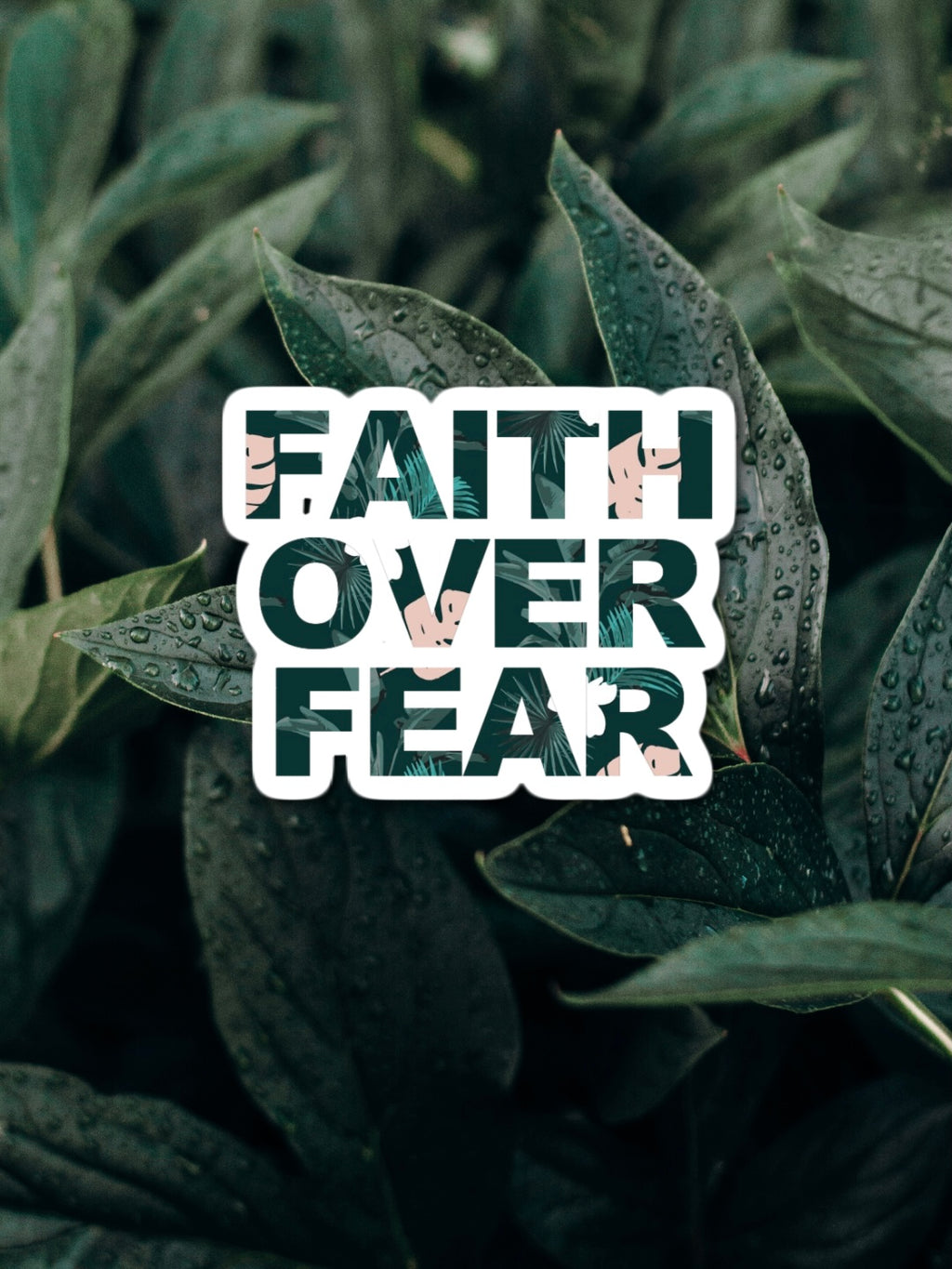 “Have Faith” Sticker Pack - Christian Bracelets and Apparel - In His Name Company Products