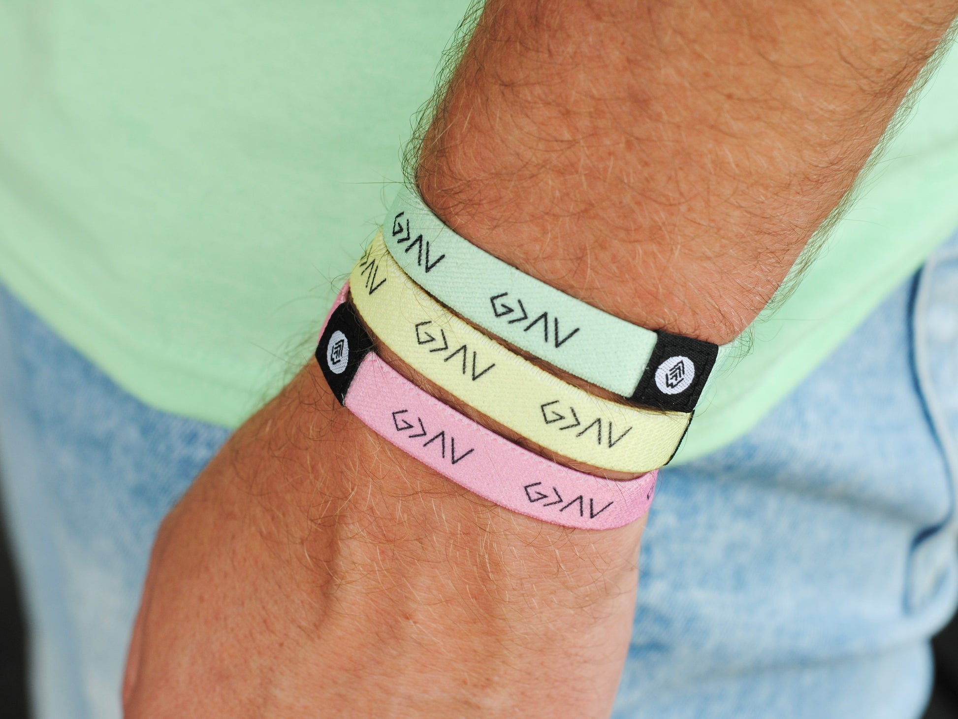 Summer Pastel 3-PACK | God is Greater Reversible - Christian Bracelets and Apparel - In His Name Company Products